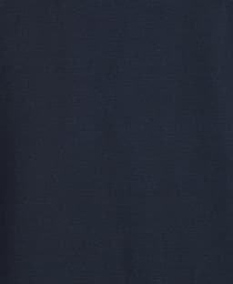 A navy blue Polo shirt made from popcorn cotton fabric, featuring a logo on the chest.