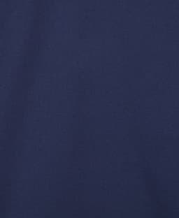 A navy blue fabric close-up featuring a smooth texture, suitable for work shirts and clothing.