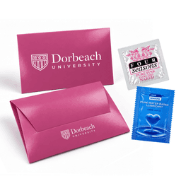Condom and Lubricant Sleeve