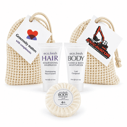 Shower Pack in Reusable Net Bag