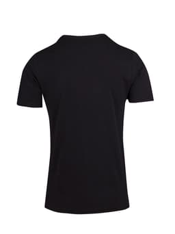 A black Men's Hanley T-shirt featuring a classic short-sleeve design and a plain back.