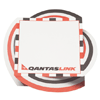 A set of twist notes in red, black, and white with a logo. Each note measures 100x100mm with 300 sheets.