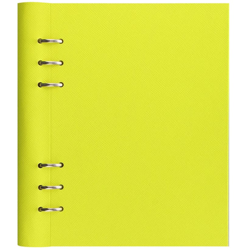 101509_ff_saffiano_fluoro_a5_clipbook_yellow