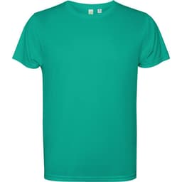 A green Estoril T-Shirt featuring a classic crew neckline and short sleeves. The shirt has a logo on it.