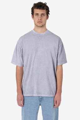 A short sleeve crew tee in a mineral wash finish, featuring a relaxed fit and subtle branding.