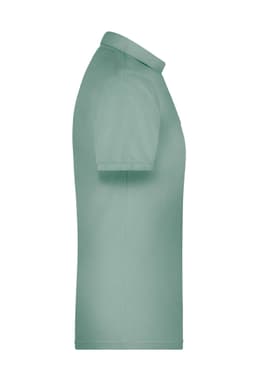A mint green men's polo shirt featuring a classic design and a discreet logo on the chest.