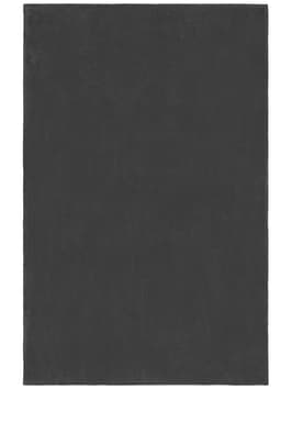 A microfibre fleece blanket in a solid dark grey colour, featuring a smooth texture and edged finish.