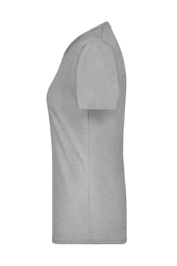 A grey Ladies Active-T shirt with a short sleeve design, featuring a logo or branding.