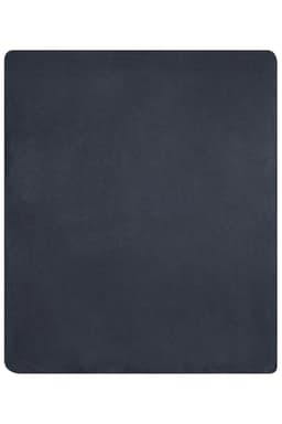 A bonded fleece blanket in a deep navy blue colour, featuring a smooth, soft texture.