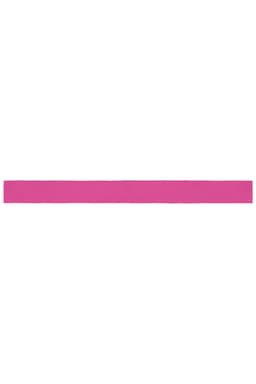 A pink ribbon is displayed horizontally on a white background, suitable for promotional use.