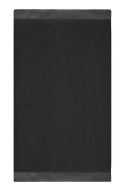 A black Winter X-Tube scarf with a darker black border, featuring a logo.