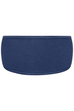 A navy blue Thinsulate™ headband with a smooth, soft texture and a simple design, featuring a brand logo.