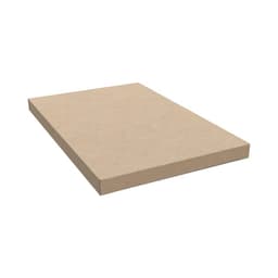 A beige eco-friendly solar calculator with a sleek and minimal design. It features a simplistic shape and a logo.