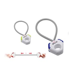 A grey and white Arm Rope product with green and blue accents, featuring a circular loop design. It has a branded logo.