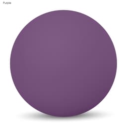 A purple high bounce ball featuring a smooth, spherical shape and a minimalist design.