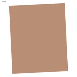 A pack of laundry detergent sheets in a neutral, earth-toned colour, featuring a logo on the packaging.