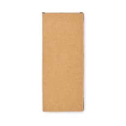 A plain brown cardboard box, rectangular in shape, with no visible branding or additional features.