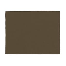 A rectangular brown fabric piece with a textured surface, featuring no logos or patterns.
