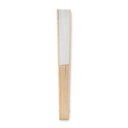 A long, thin paper product with a wooden base and a textured surface, primarily in beige and white tones.
