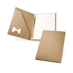 Poe – A4 document folder made from 100% recycled paper (450 g/m²)