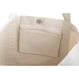 Ville – 100% cotton canvas bag with front and inside pocket (280 g/m²)