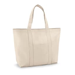 Ville – 100% cotton canvas bag with front and inside pocket (280 g/m²)