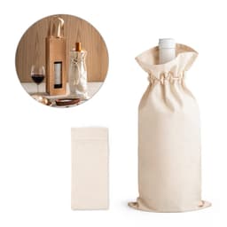 Jerome – 100% cotton bag for bottle (180 g/m²)
