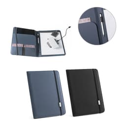 Emerge Folder II – A4 folder in recycled polyester (100% rPET) 300D with elastic closure