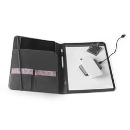 Emerge Folder II – A4 folder in recycled polyester (100% rPET) 300D with elastic closure