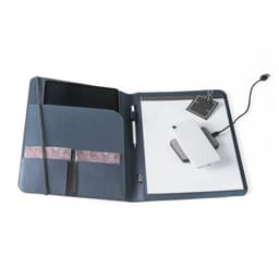 Emerge Folder II – A4 folder in recycled polyester (100% rPET) 300D with elastic closure