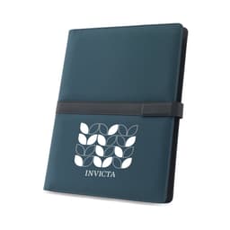 Sanderson Folder – A4 folder in PU (50% recycled) with magnetic closure and notebook with lined pages