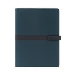 Sanderson Folder – A4 folder in PU (50% recycled) with magnetic closure and notebook with lined pages