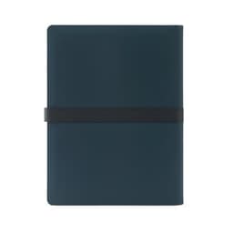 Sanderson Folder – A4 folder in PU (50% recycled) with magnetic closure and notebook with lined pages