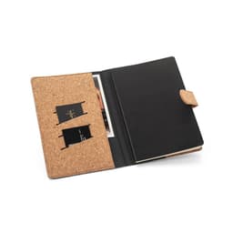 Fielding – A5 folder in cork and recycled polyester (100% rPET) with removable notebook