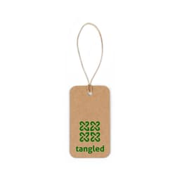 Label Rectangular – Label made from 100% recycled paper (700 g/m²) in a rectangular shape