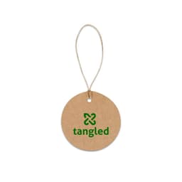 Label Round – Label made from 100% recycled paper (700 g/m²) in a circular shape