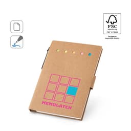 Cooper – Coloured sticky notepad with 6 sets