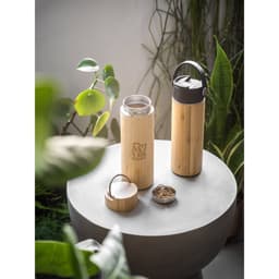 Laver – Thermos bottle in bamboo, stainless steel and PP 440 mL