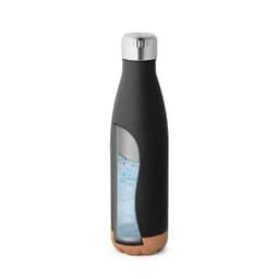 Solberg – Stainless steel thermos and cork base 560 mL