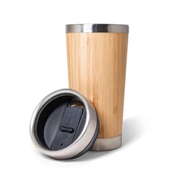 Pietro – Bamboo and stainless steel travel cup 500 mL