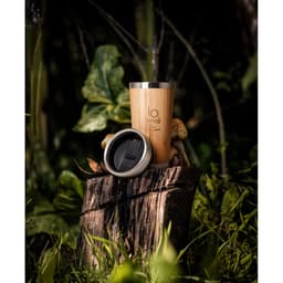 Pietro – Bamboo and stainless steel travel cup 500 mL