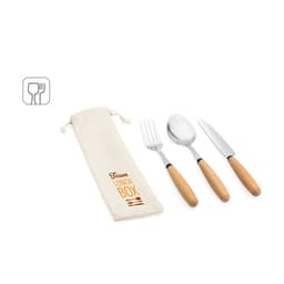 Boulud – 3-piece set in acacia wood