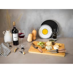 Savory – Bamboo and stainless steel wine set