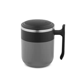 Maldini – Travel mug with a stainless steel interior and a matt finish, 400 mL