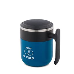 Maldini – Travel mug with a stainless steel interior and a matt finish, 400 mL
