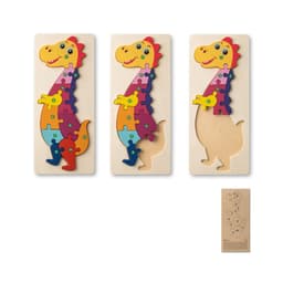 Diplodoco – Dinosaur-shaped puzzle in pine plywood