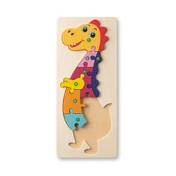 Diplodoco – Dinosaur-shaped puzzle in pine plywood