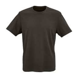 A dark-coloured Maya jersey t-shirt made from 100% organic cotton. Features a crew neck and short sleeves.