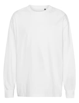 Unisex Tiger Cotton Oversized LS T-shirt