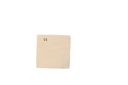 A square wooden board with a smooth surface, featuring a CE mark.